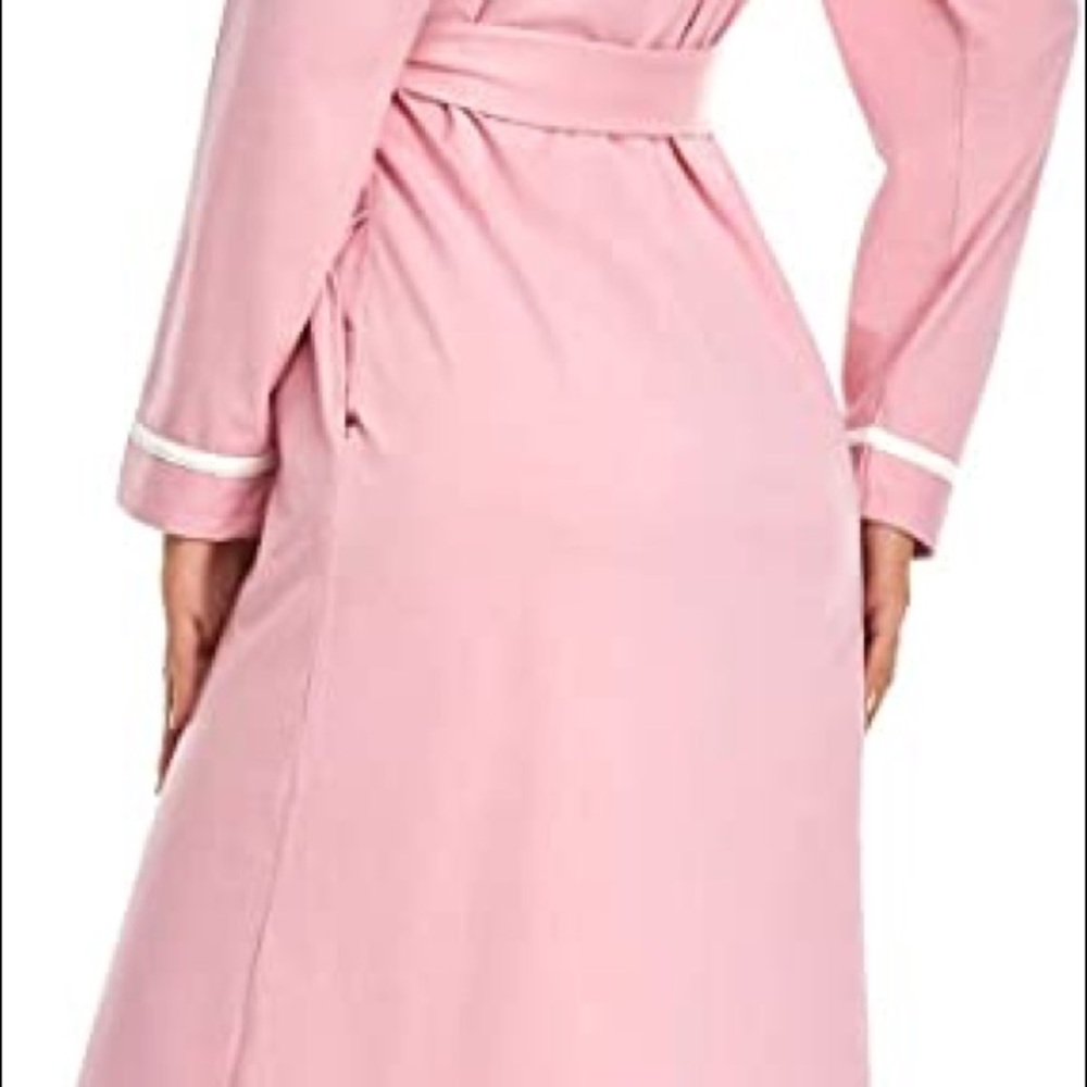 NWTWomen's 100% Cotton Short Robes Knit Bathrobe Lightweight K… - Picture 2 of 6